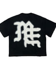 Black ‘End’ Rhinestone Tee