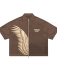 Brown “Wings” Shirt