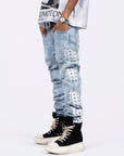 ‘Sea’ Monogram Denim
