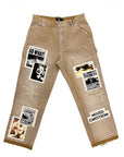 “Newspaper” Carpenter Pants