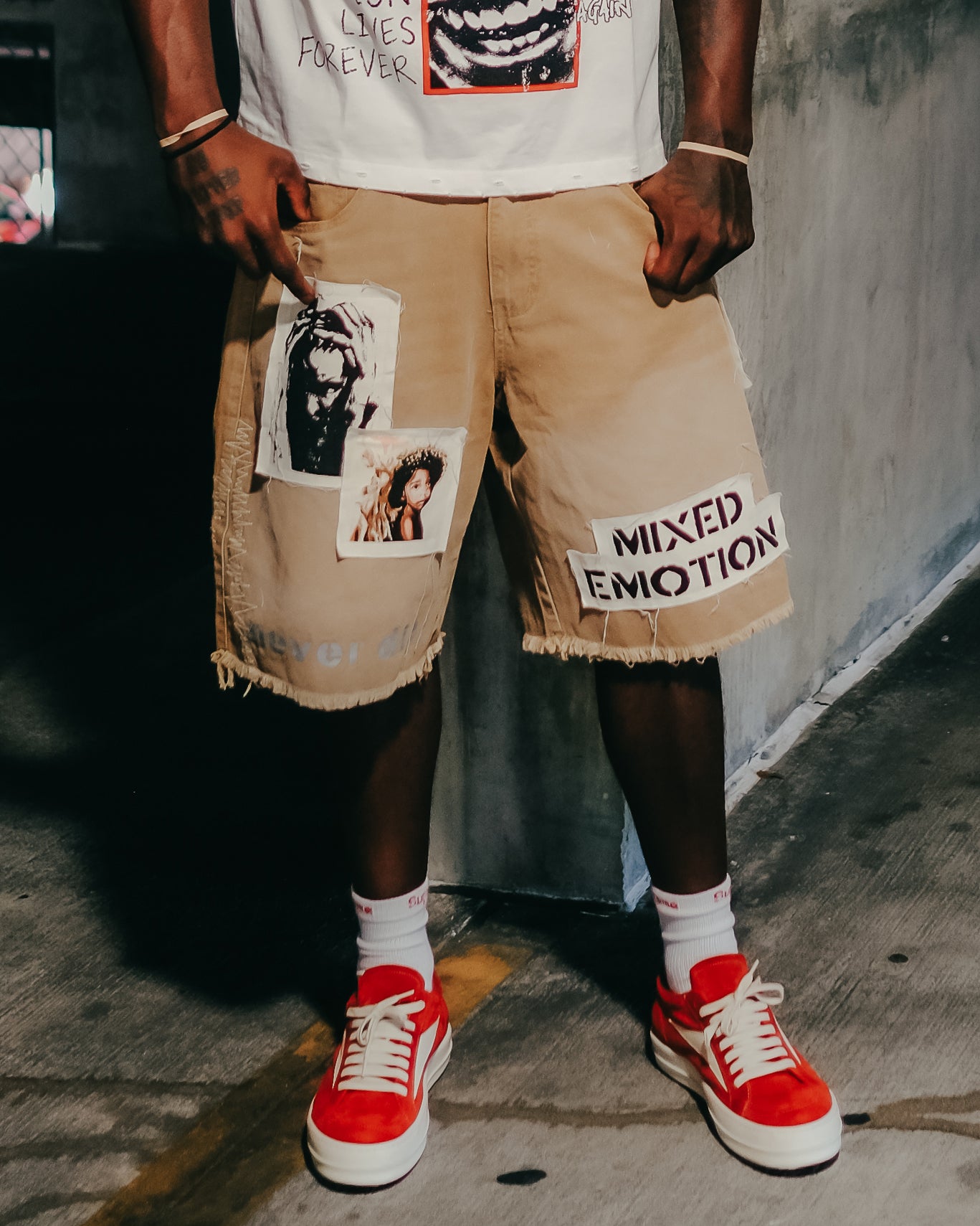Chaos” Carpenter Shorts – Mixed Emotion