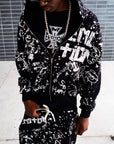 Black “Graffiti” Hoodie