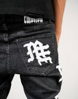 Monogram Denim Black Wash