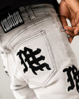 Monogram Denim Grey Wash