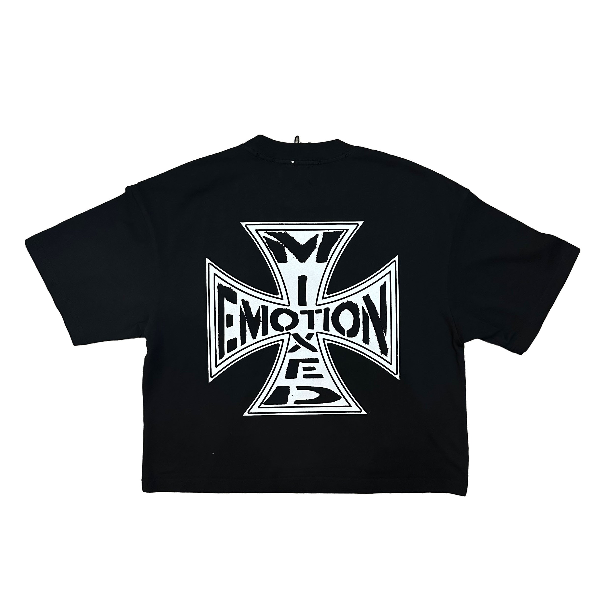 Black 'Classic' Tee Boxy fit – Mixed Emotion