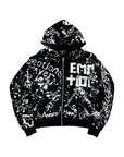 Black “Graffiti” Hoodie