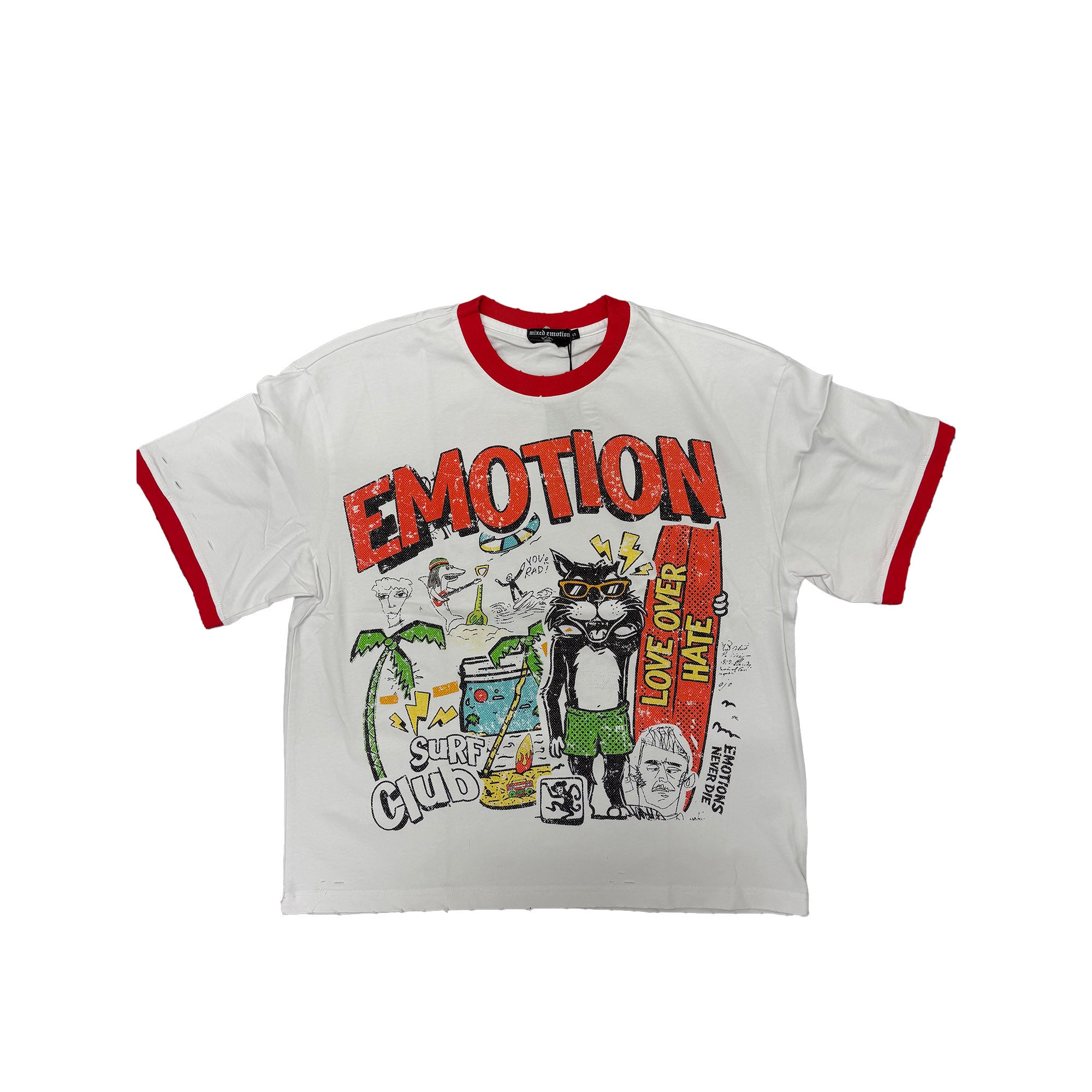 Surf Club” Tee – Mixed Emotion