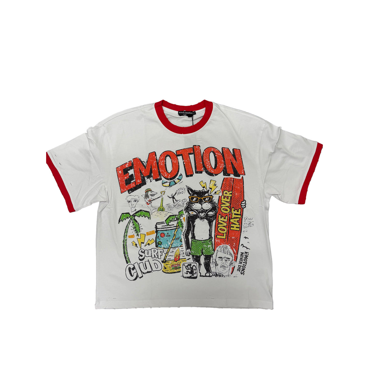 Surf Club” Tee – Mixed Emotion