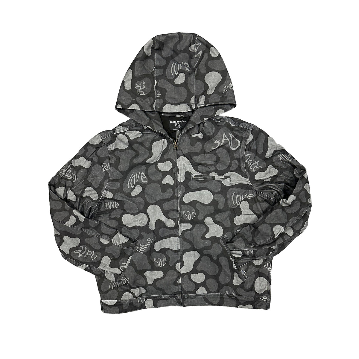 Black 'Carpenter' Jacket – Mixed Emotion