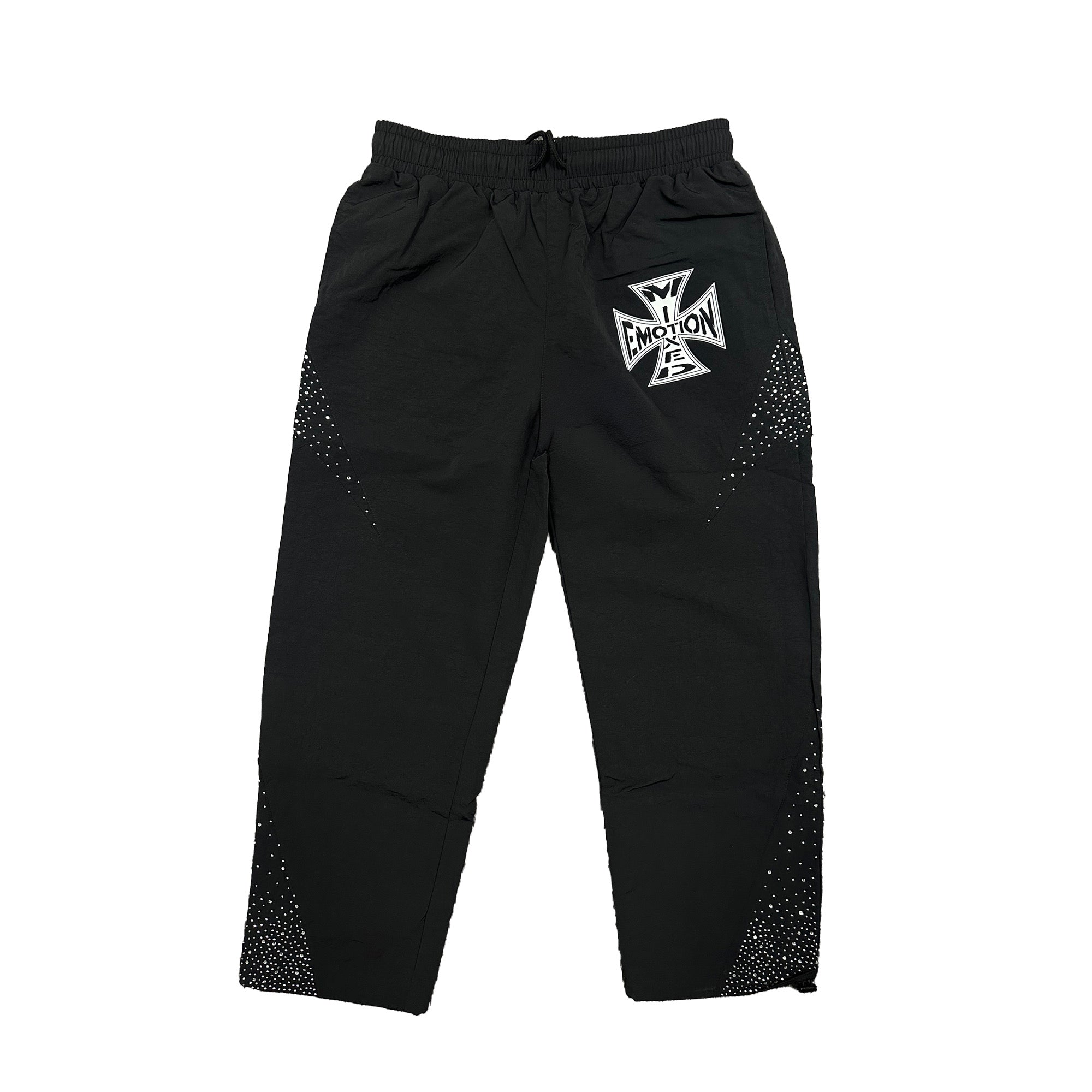 Black 'Classic' Nylon Pants – Mixed Emotion
