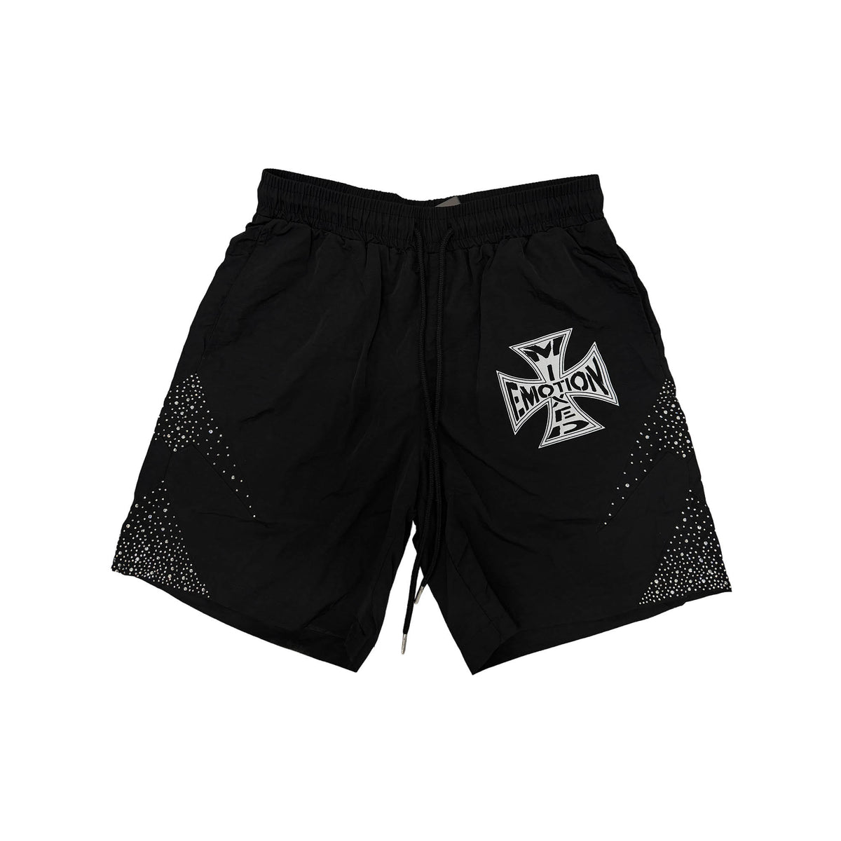 Black 'Classic' Nylon Shorts – Mixed Emotion