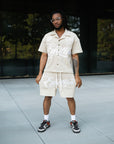 Cream “Signature” Shorts