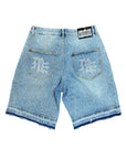 ‘ME’ Rhinestone Denim Shorts