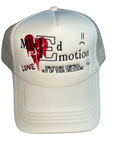 Cream "ME" Trucker Hat - Mixed Emotion