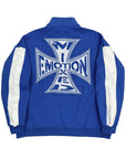 Blue “Quarter” Zip Jacket