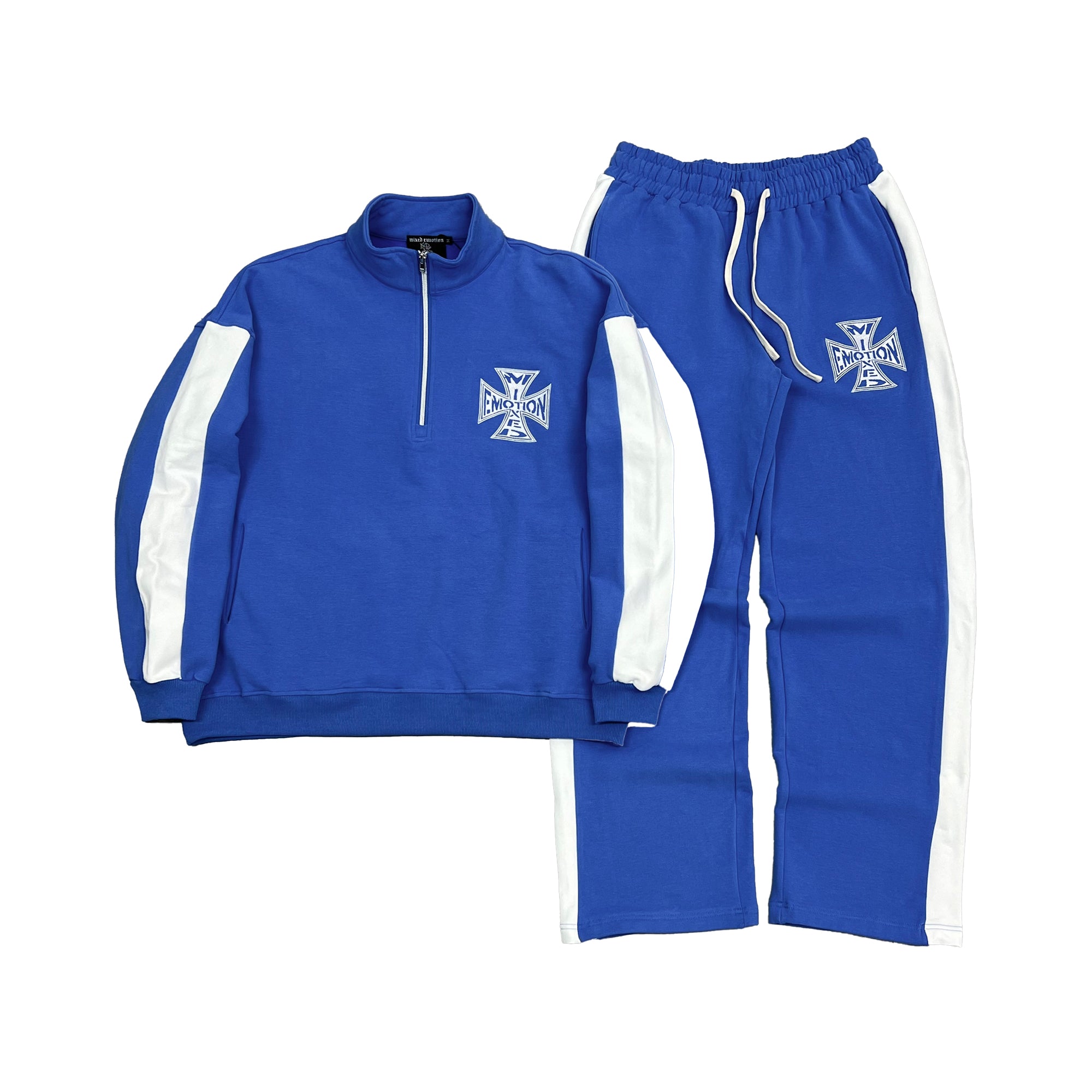 Blue “Quarter” Pants