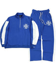 Blue “Quarter” Pants