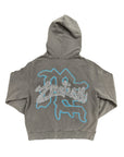 Grey “Rhinestone” Hoodie