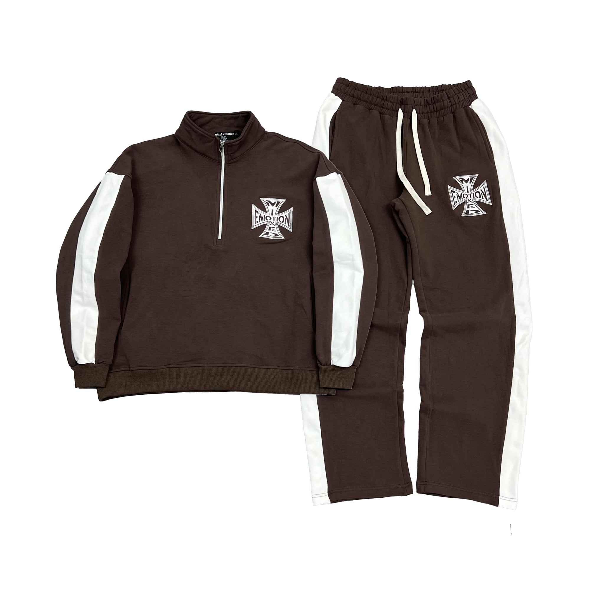 Brown “Quarter Zip Jacket