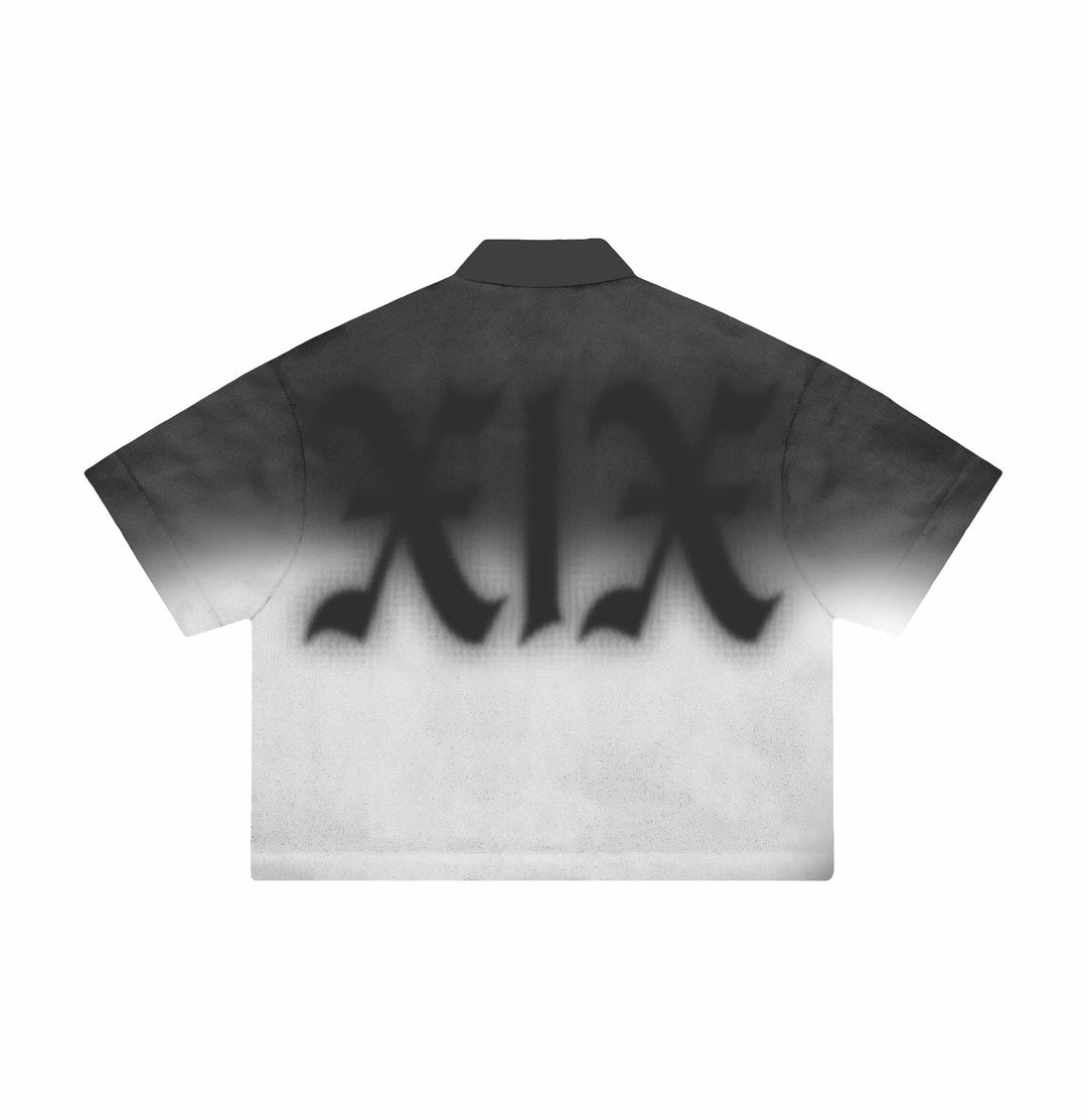 Black “XIX” Button Up Shirt