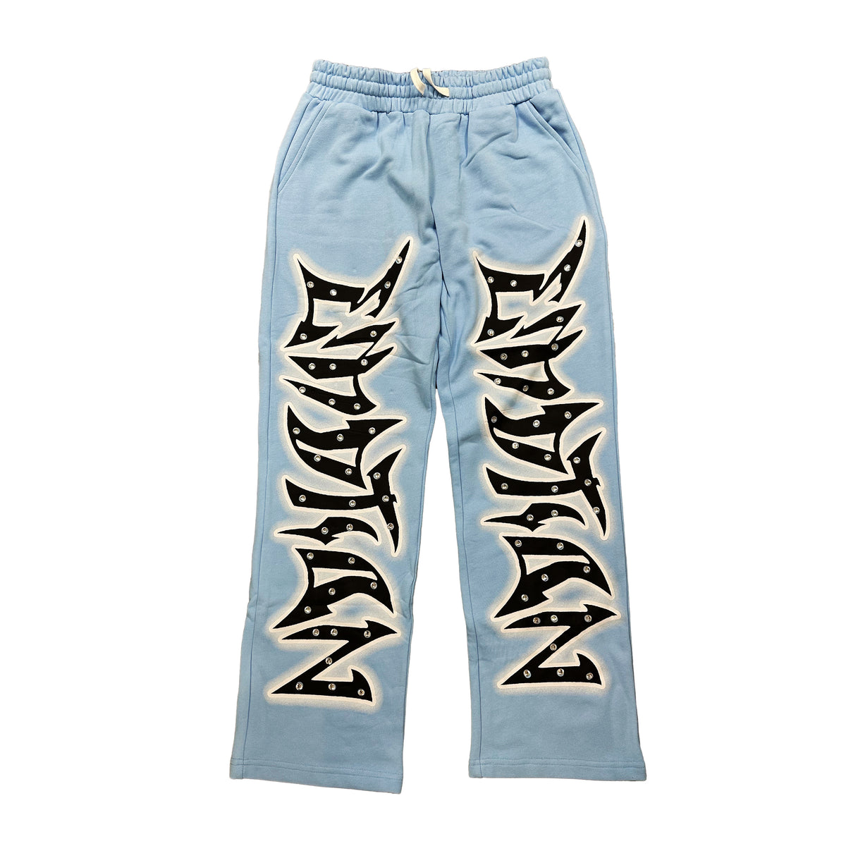 Grey “Crown” Sweat Pants