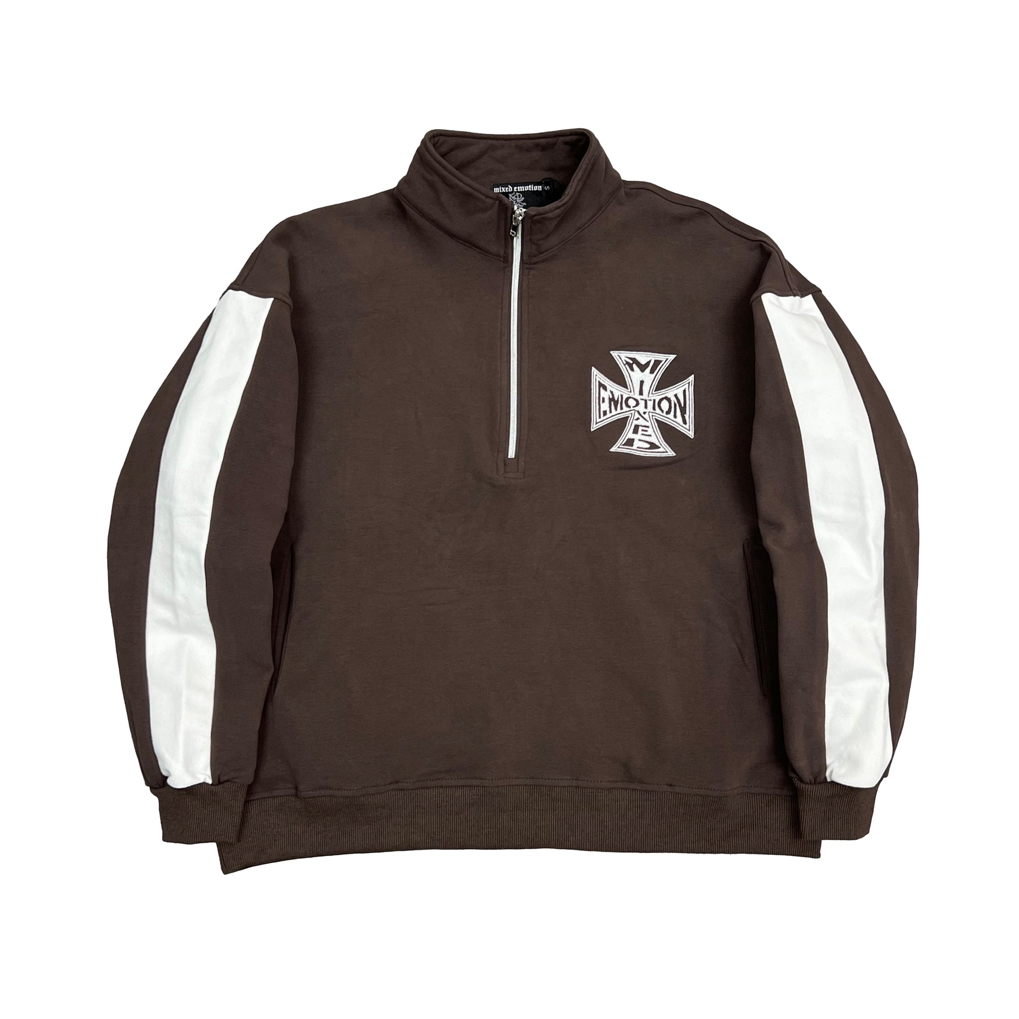 Brown “Quarter Zip Jacket