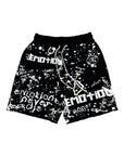 Black “Graffiti” Shorts