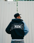Blue “Split Decision” Hoodie