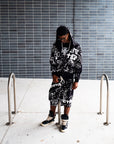 Black “Graffiti” Shorts