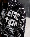 Black “Graffiti” Hoodie
