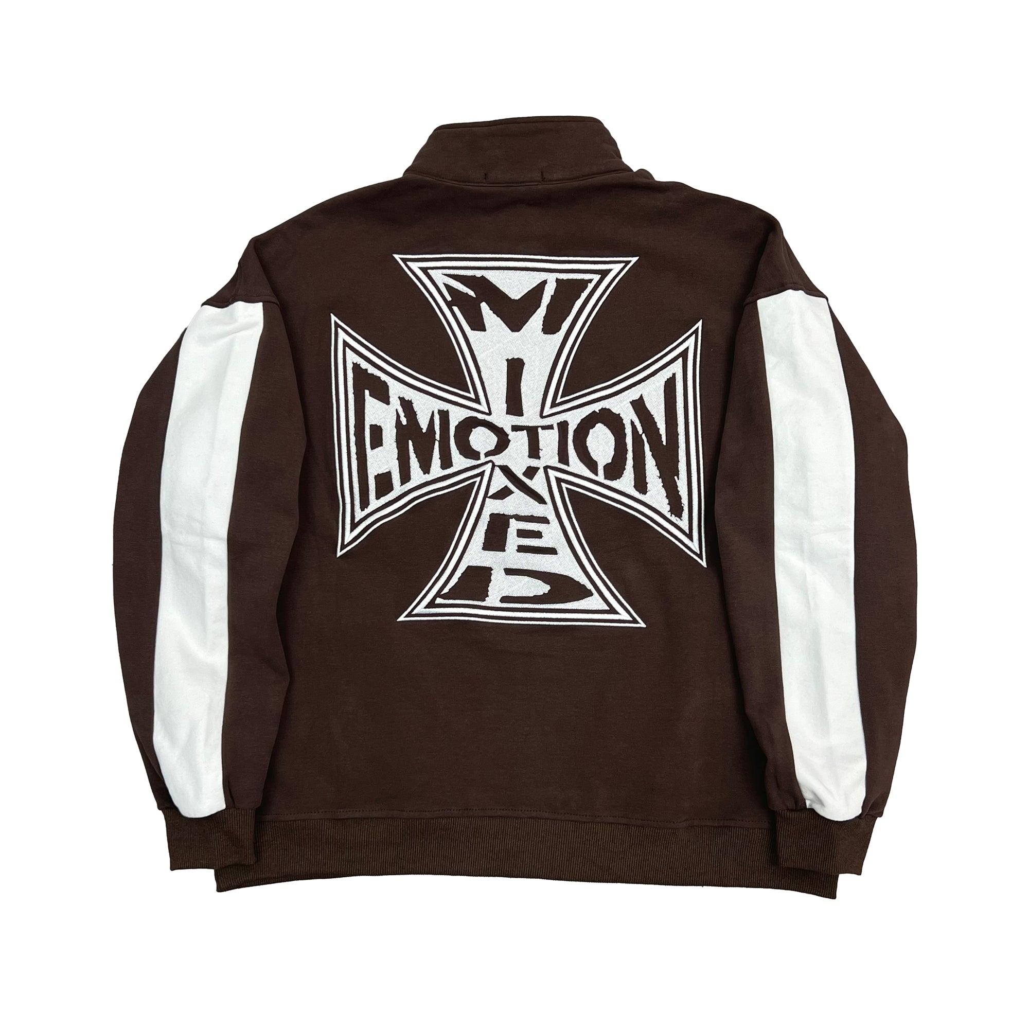 Brown “Quarter Zip Jacket