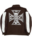 Brown “Quarter Zip Jacket