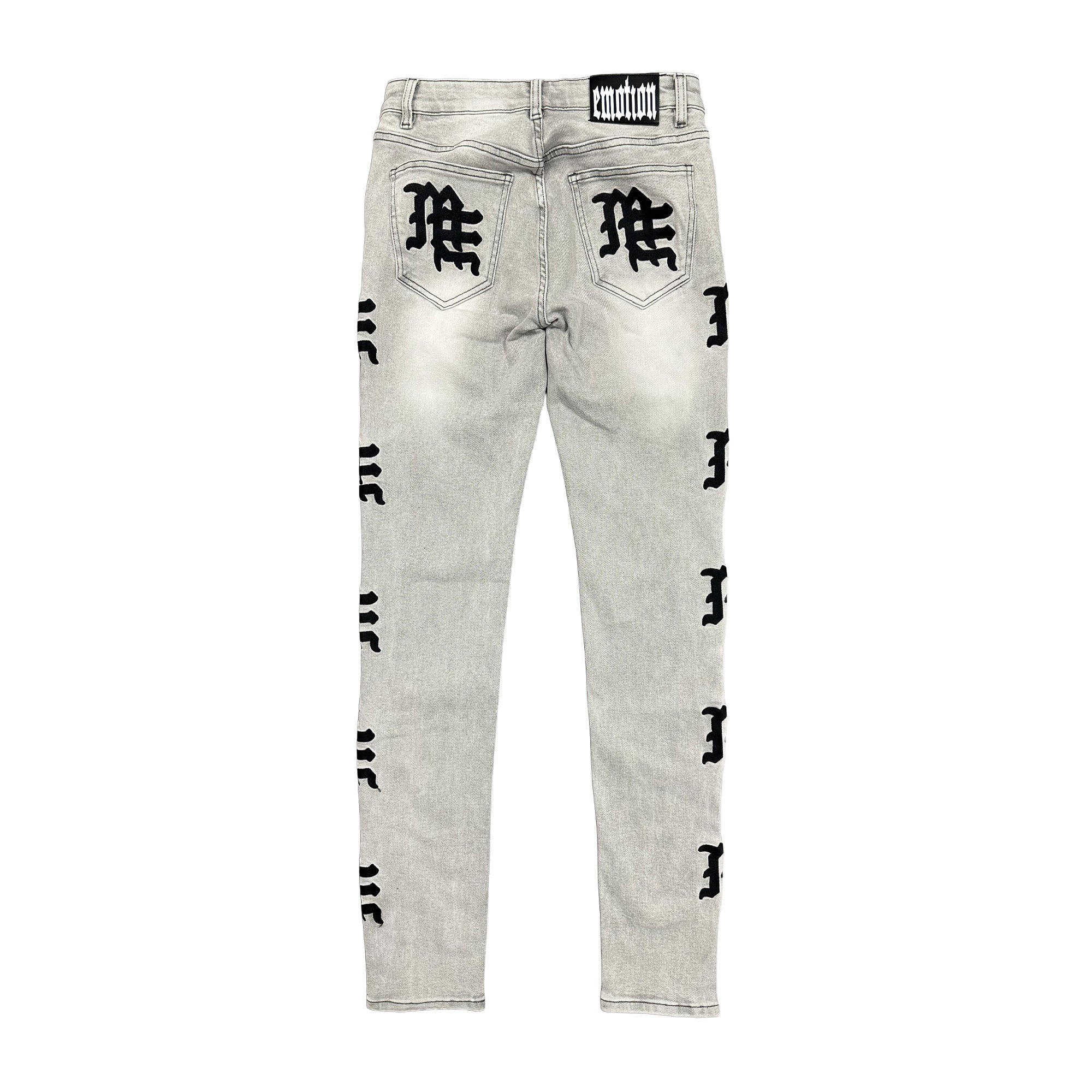 Monogram Denim Grey Wash