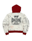 Red “Last Forever” Hoodie