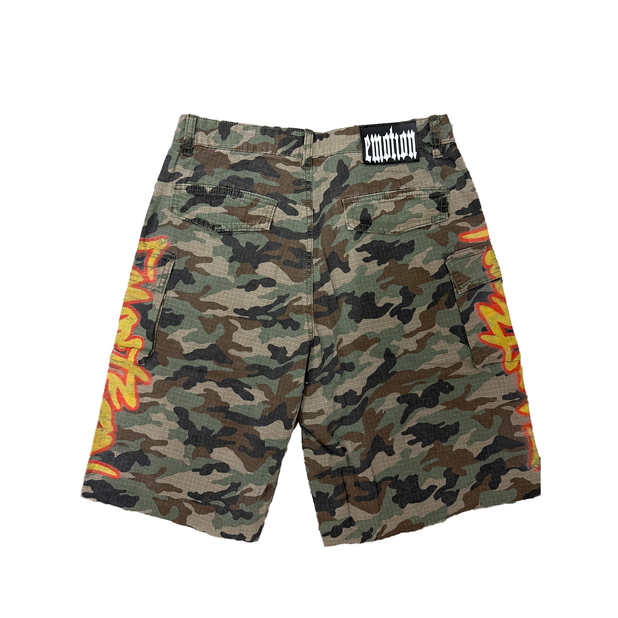 “Battle” Camo Shorts