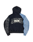 Blue “Split Decision” Hoodie