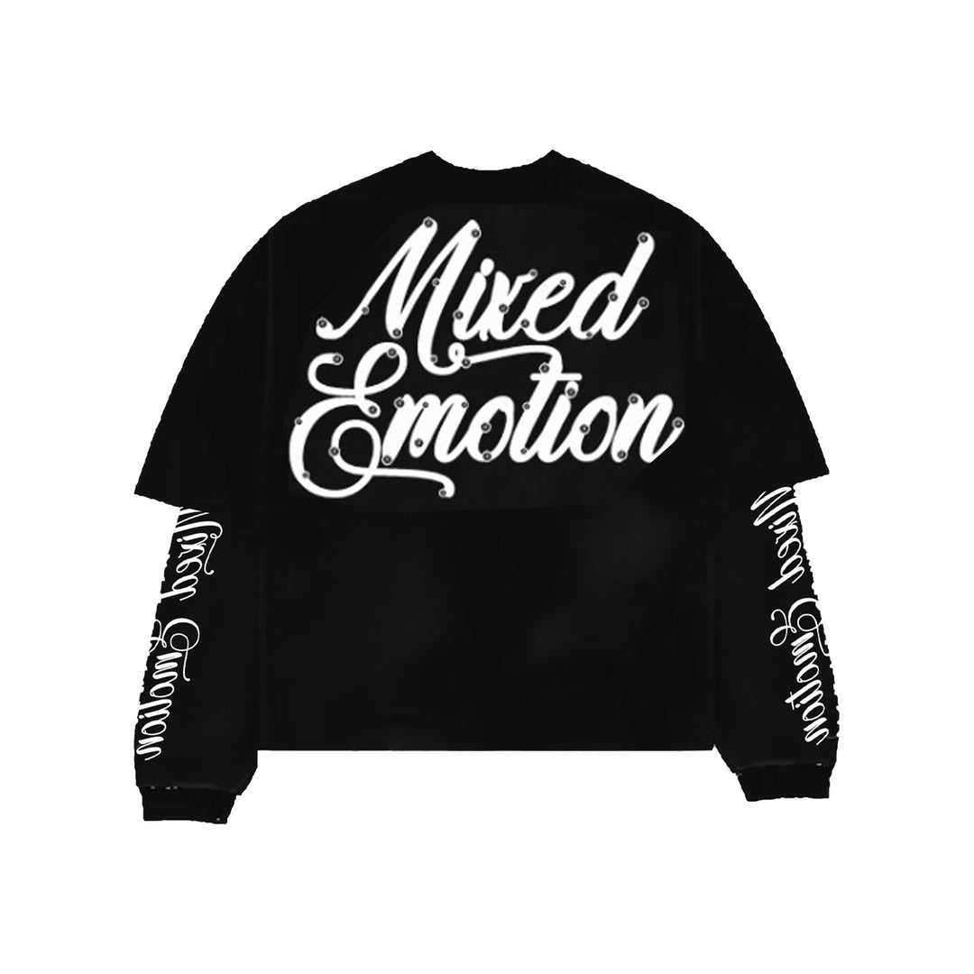 Black “Blur” Thermal Long Sleeve