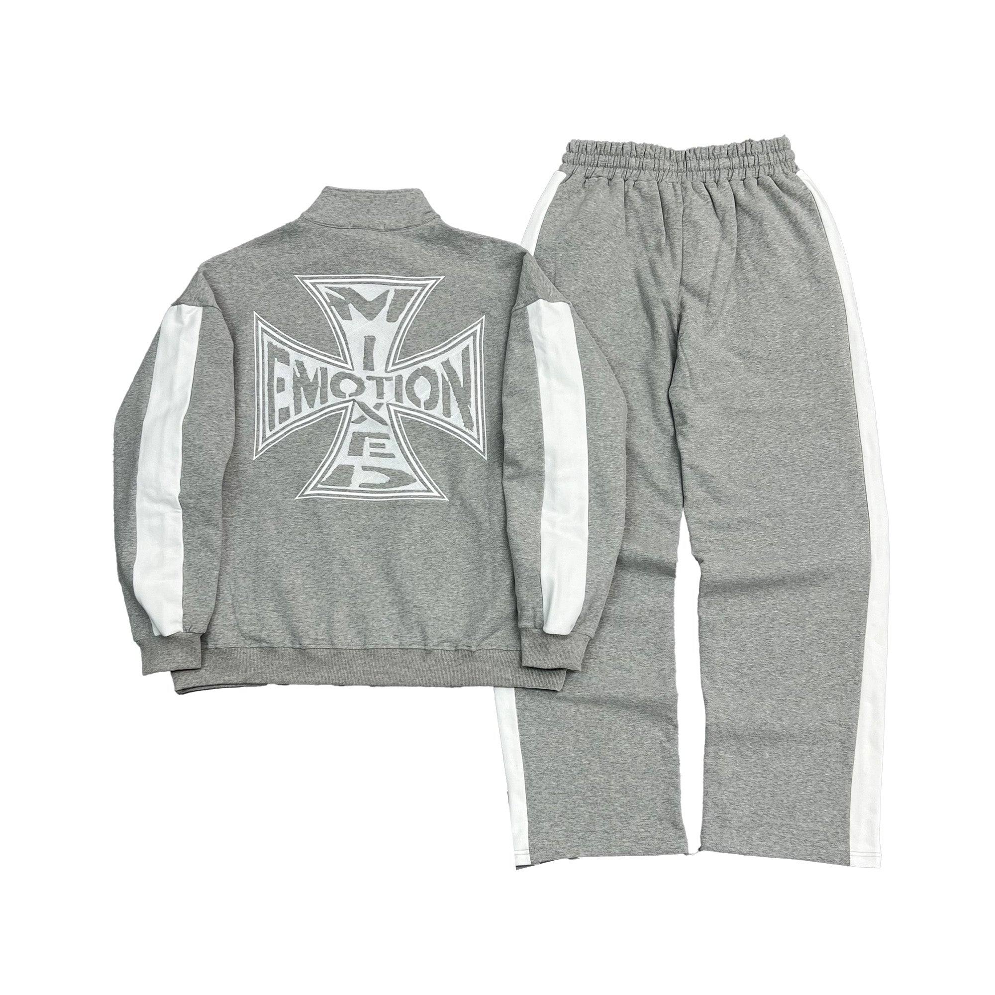 Grey “Quarter” Zip Jacket
