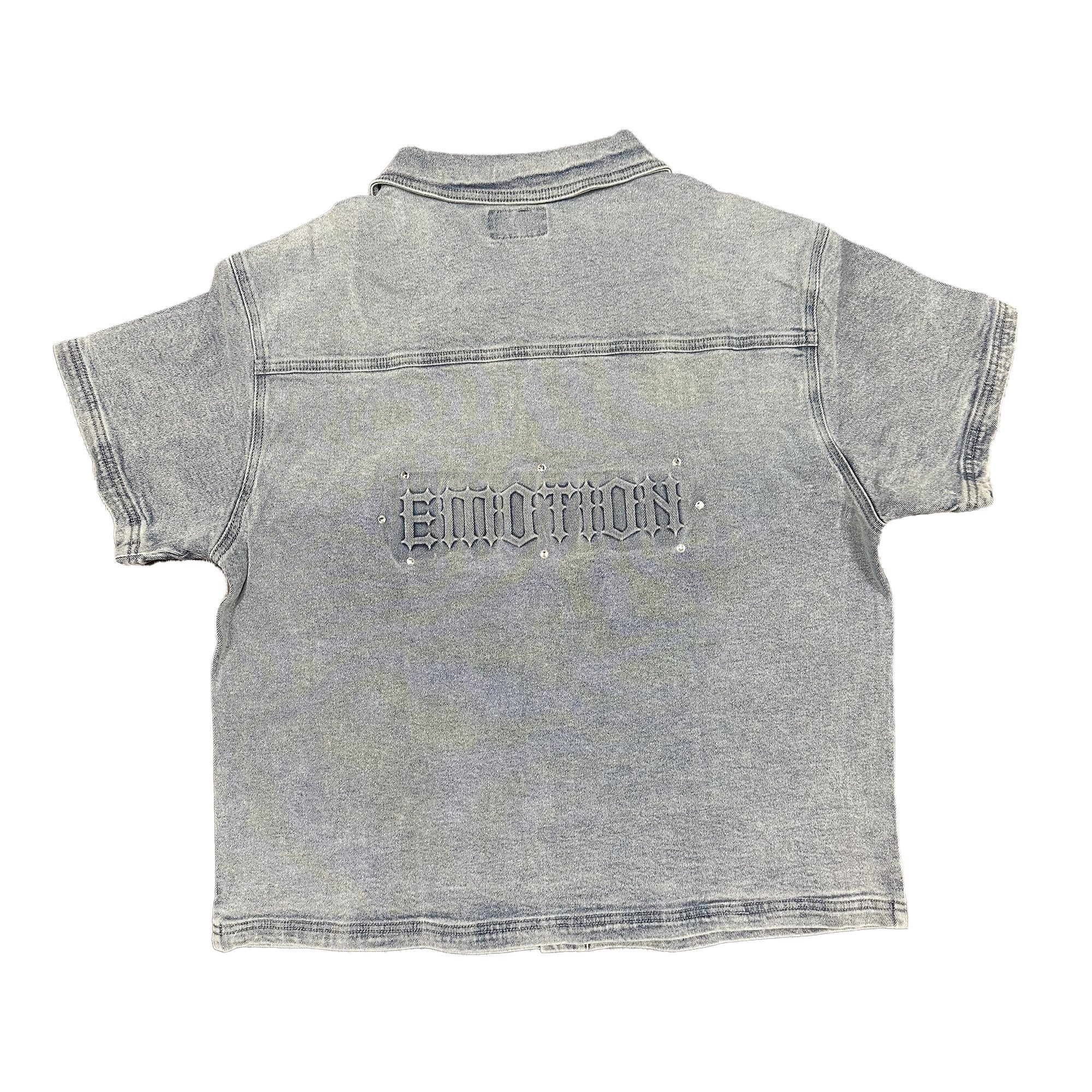 Brown “Angel” Nylon Shirt