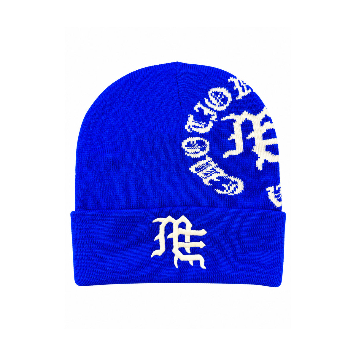 Blue “Logo” Beanie