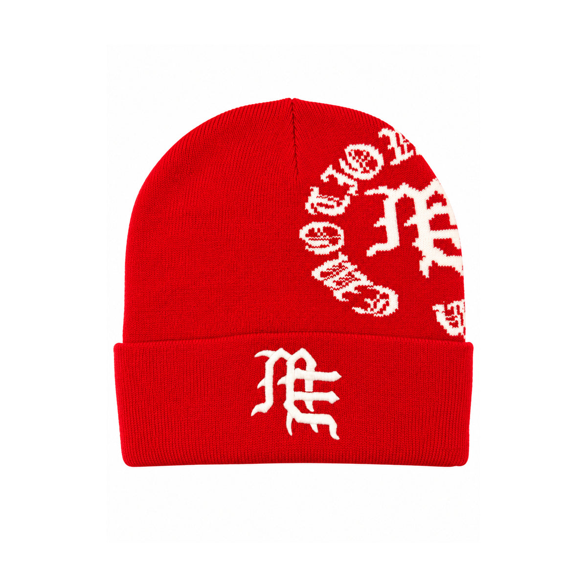 Red “Logo” Beanie