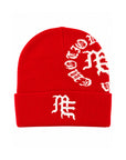 Red “Logo” Beanie