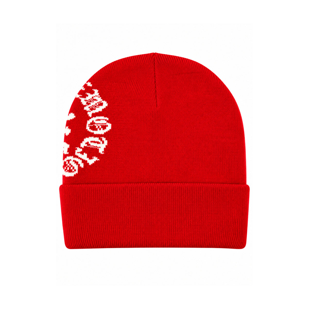 Red “Logo” Beanie