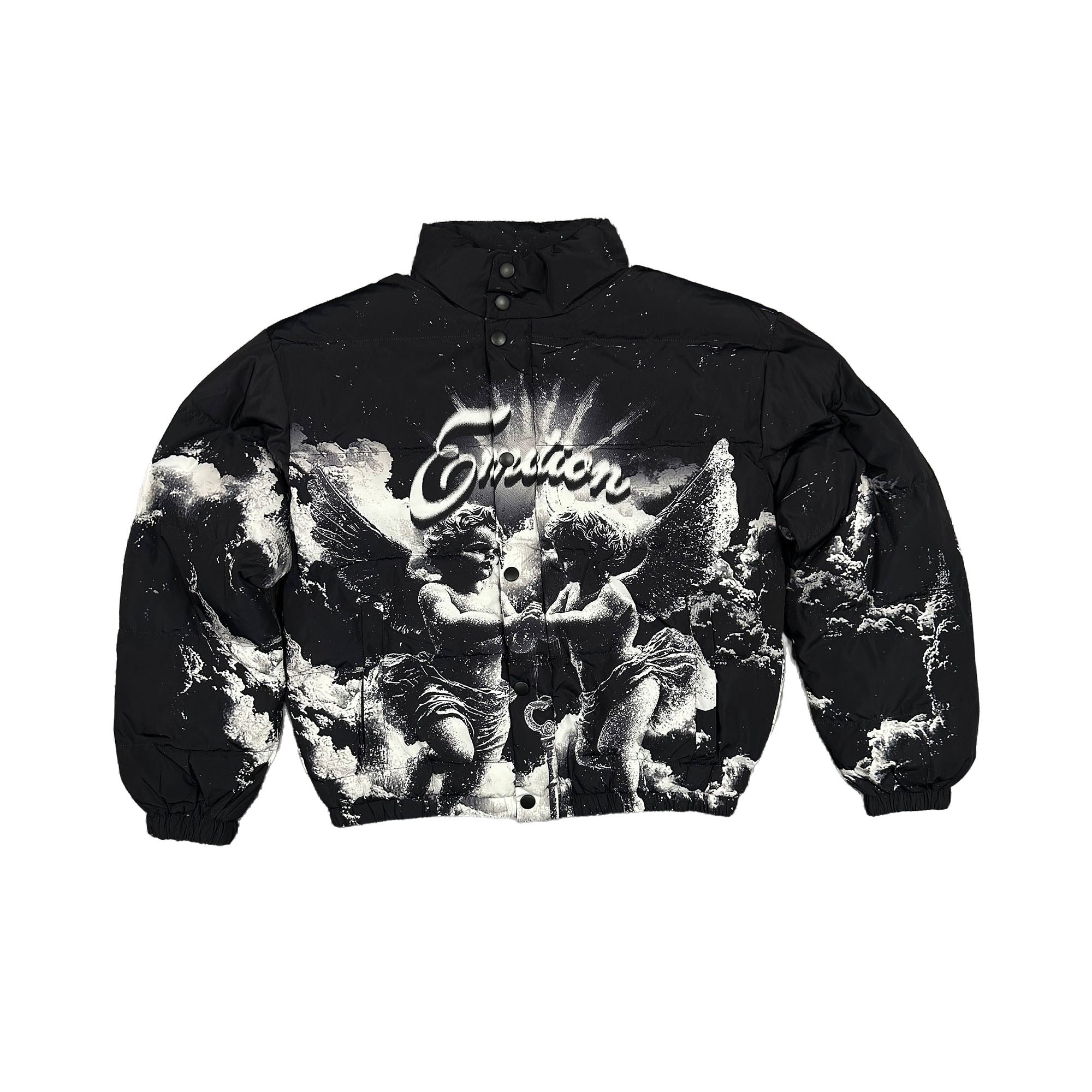 Black “Cupid” Flare Sweatpants