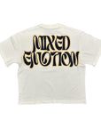 ‘Twin’ Rhinestone Cream Tee