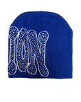 Blue ‘Rhinestone’ Beanie
