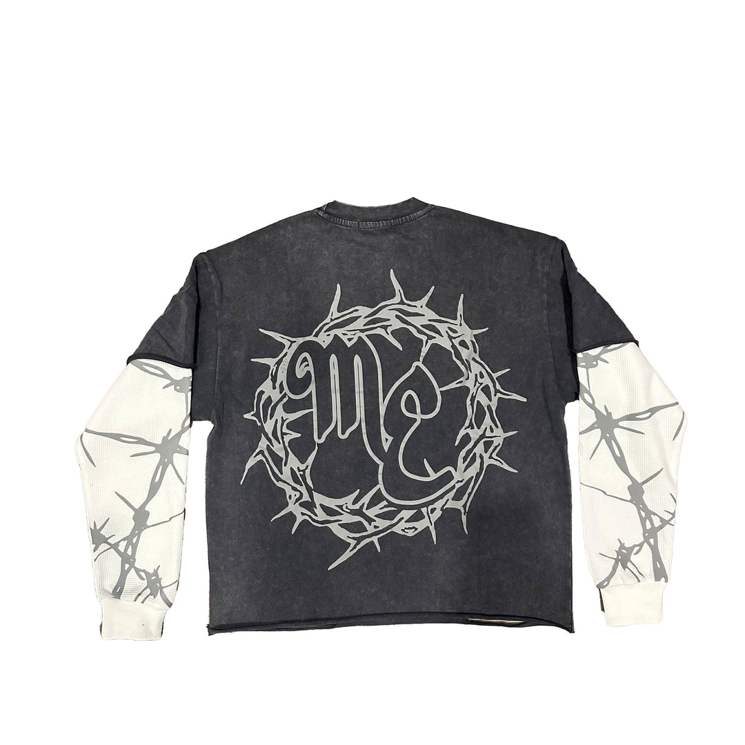 “Barbed Wire” thermal Long Sleeve