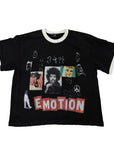Black “Static” Tee