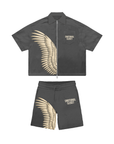 Grey "Wings" Shirt