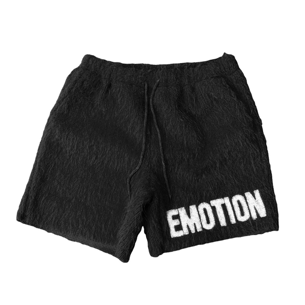 Black “Mohair” Shorts